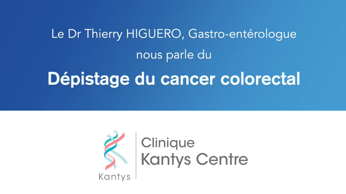 Dépistage du cancer colorectal - Explications du Dr Higuero